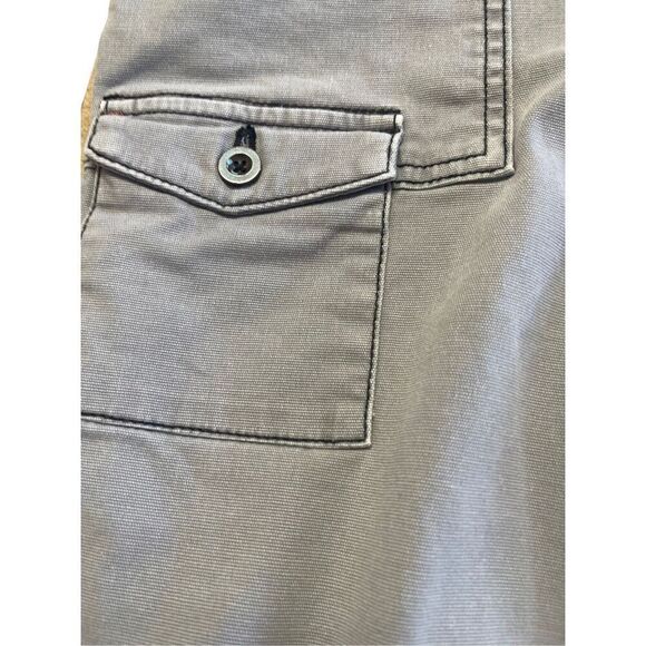Anthropologie The Wanderer Womens Gray Light Washed Cargo Pants Size 30 - Picture 5 of 16
